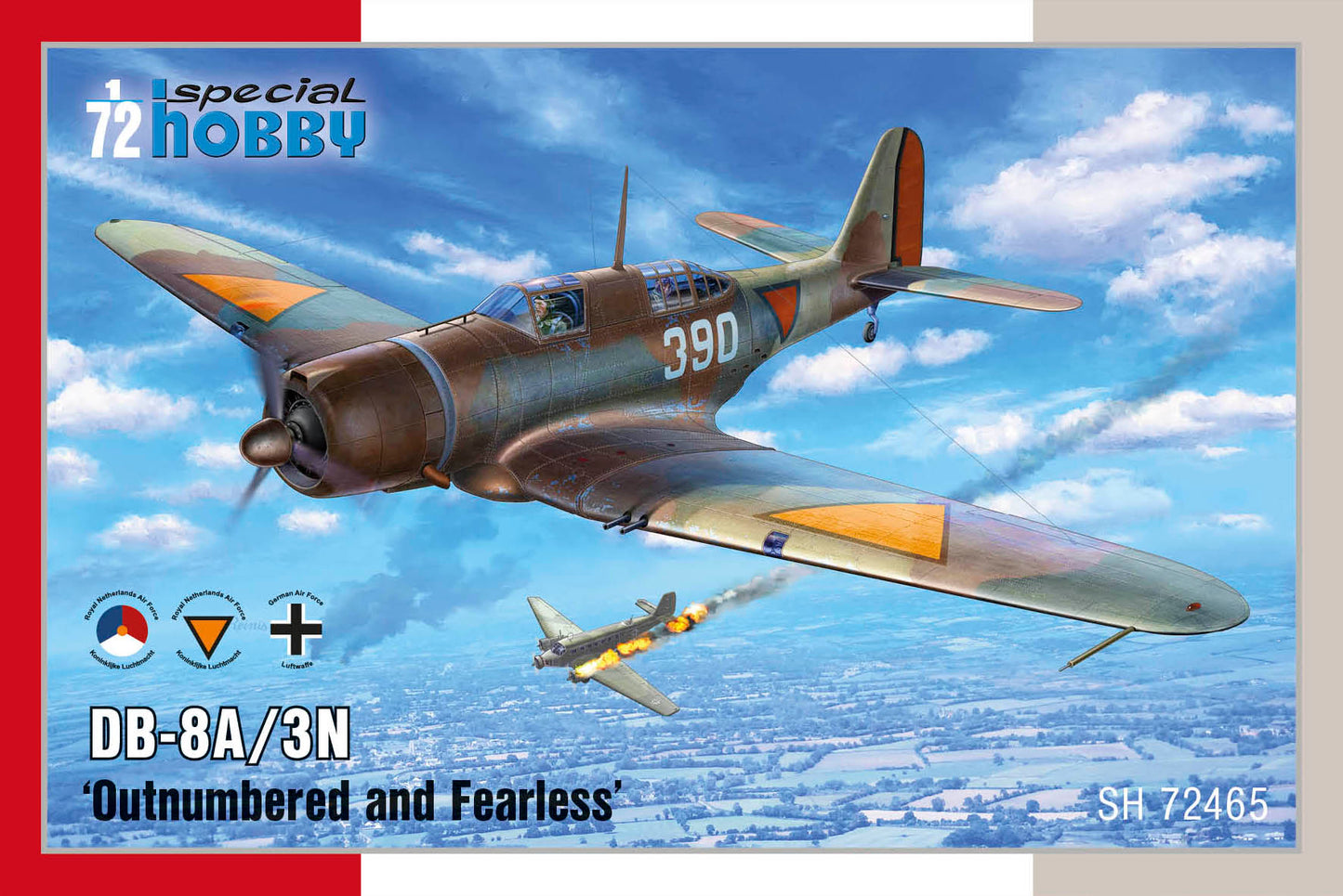 Special Hobby SH72465 1:72 Douglas DB-8A/3N "Outnumbered and Fearless"