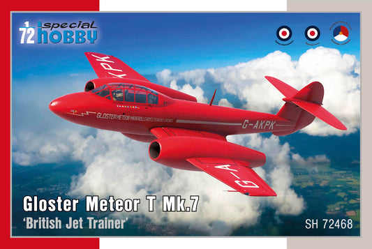 Special Hobby SH72468 1:72 Gloster Meteor T Mk.7 "British Jet Trainer"