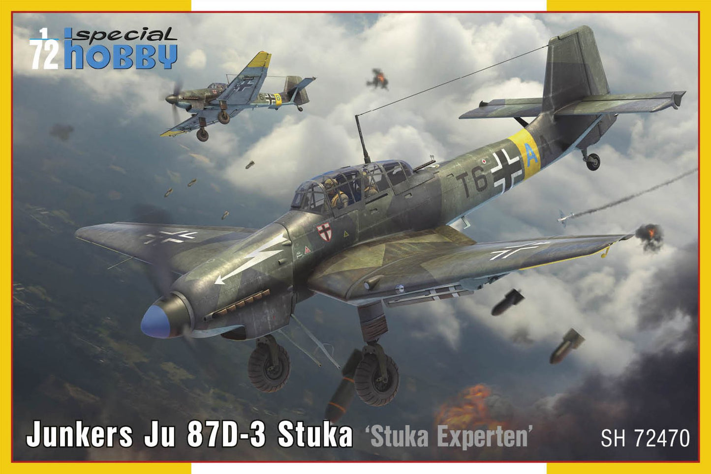 Special Hobby SH72470 1:72 Junkers Ju-87D-3 Stuka "Stuka Experten"