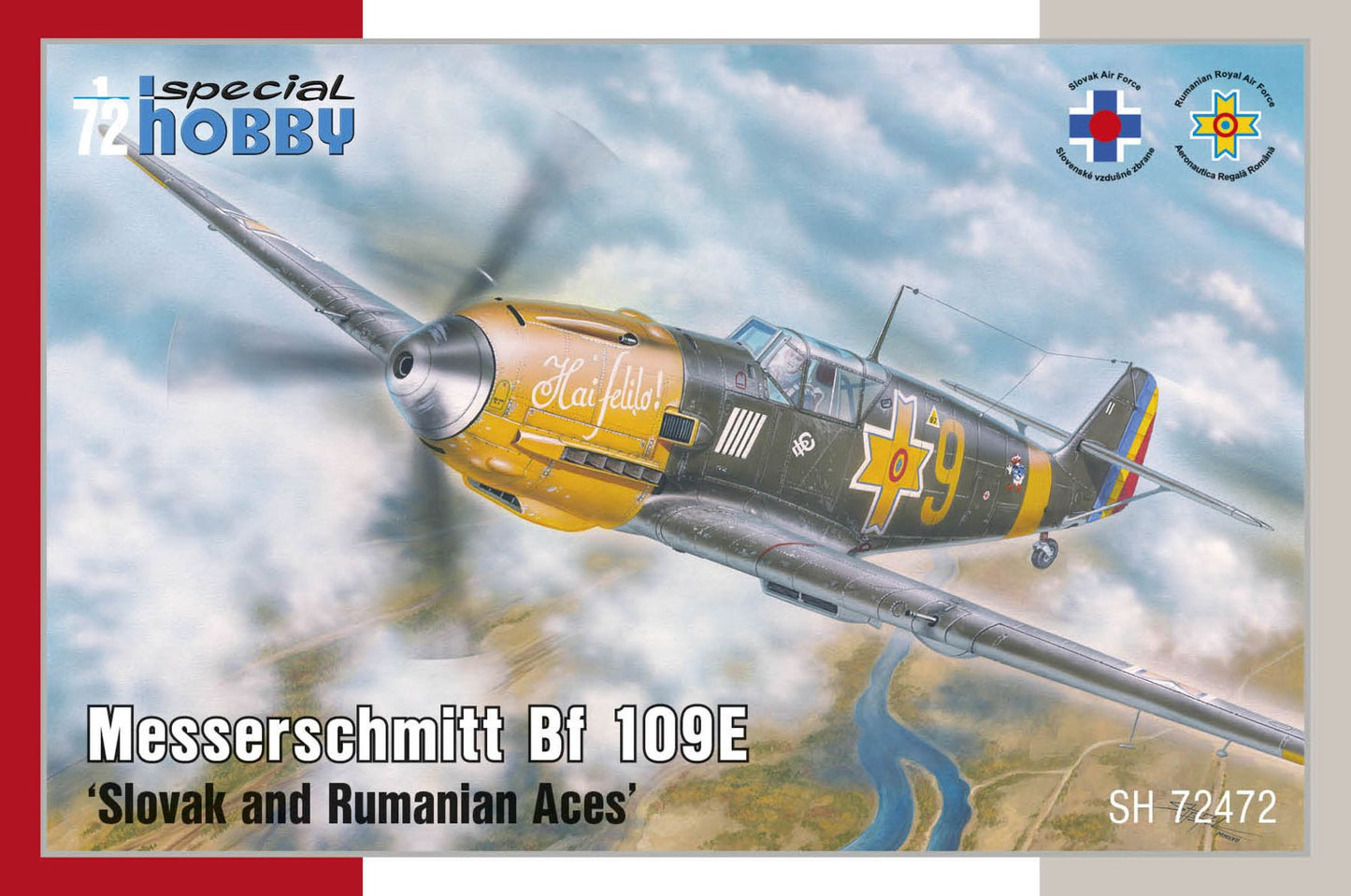 Special Hobby SH72472 1:72 Messerschmitt Bf-109E "Slovak and Rumanian Aces"