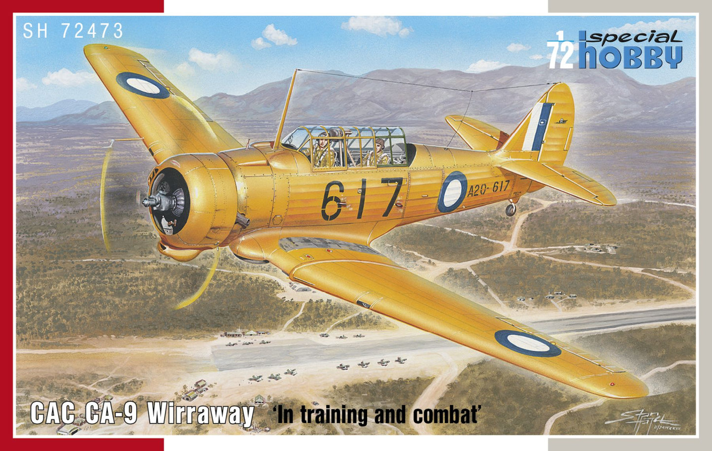 Special Hobby SH72473 1:72 CAC CA-9 Wirraway "in Training and Combat"