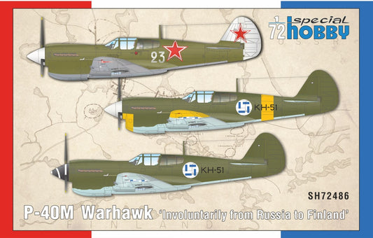 Special Hobby SH72486 1:72 Curtiss P-40M Warhawk 'Involuntarily from Russia to Finland'