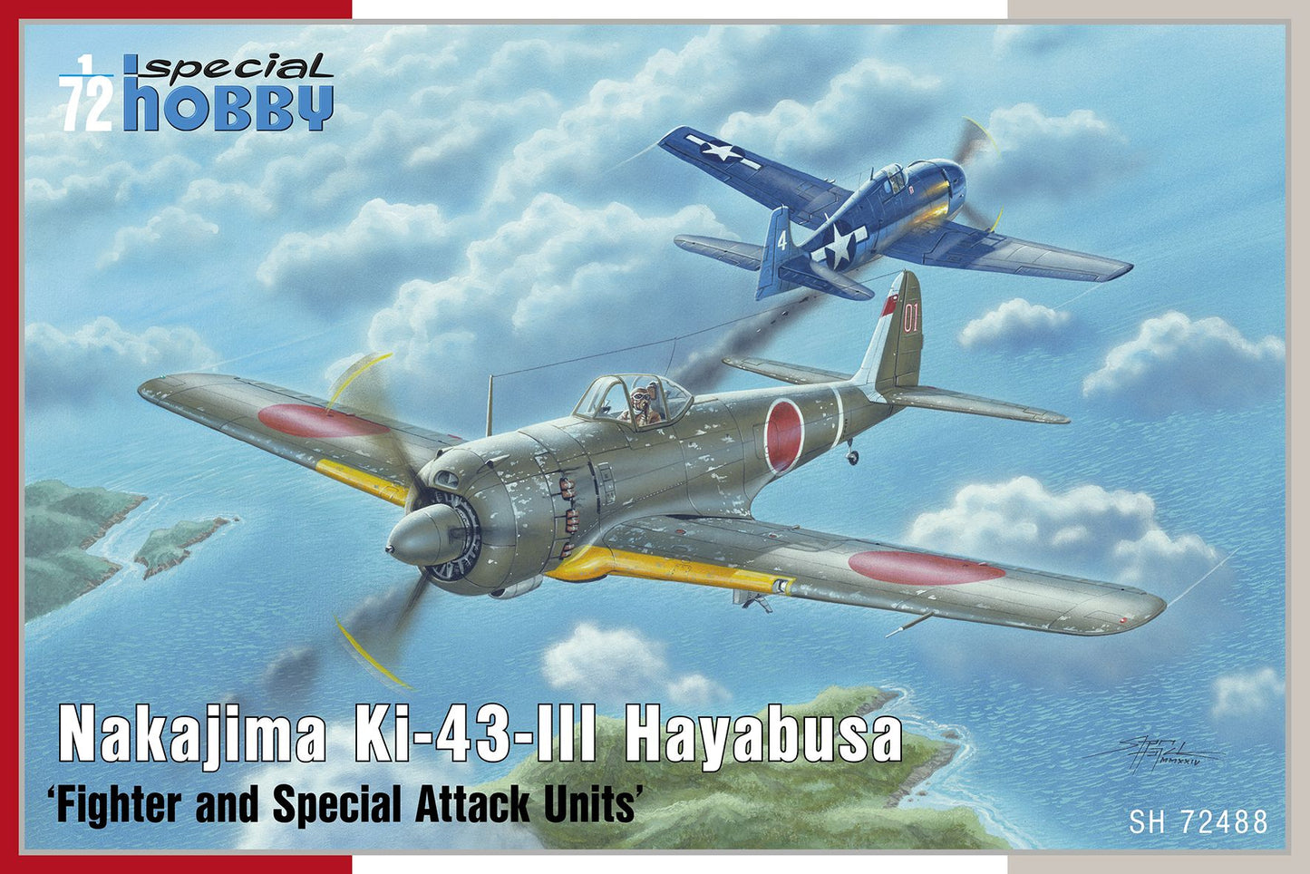 Special Hobby SH 72488 1:72 Nakajima Ki-43-III Hayabusa / Oscar