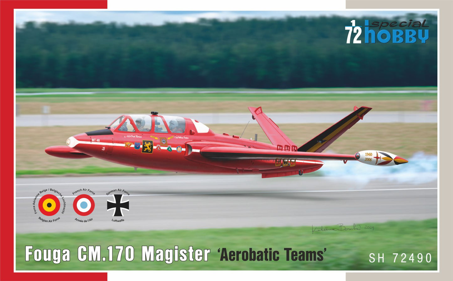 Special Hobby SH 72490 1:72 Fouga CM.170 Magister 'Acrobatic Teams'