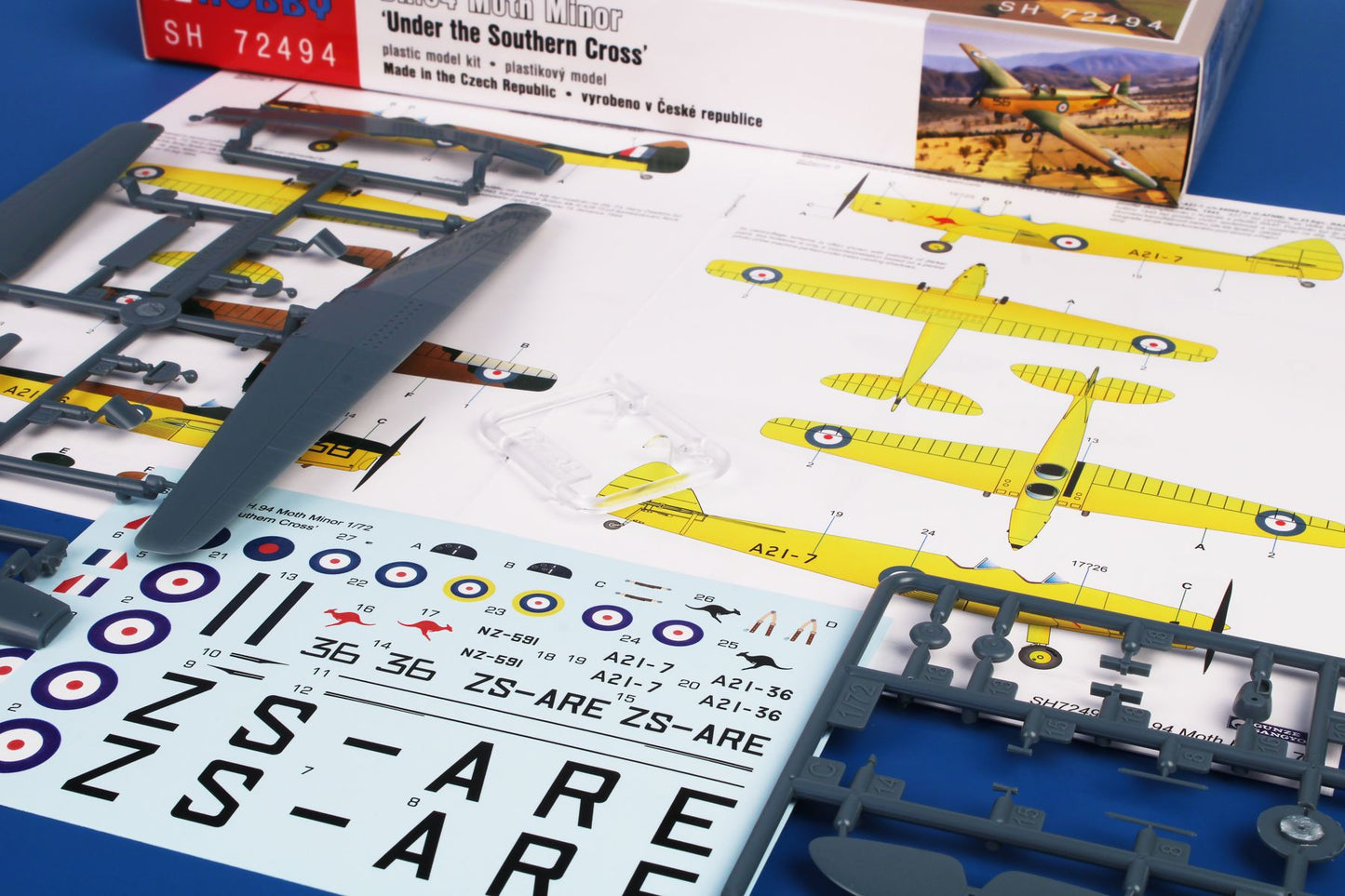 Special Hobby SH 72494 1:72 de Havilland DH.94 Moth Minor ‘Under the Southern Cross’.