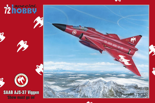 Special Hobby SH 72497 1:72 Saab AJ-37 Viggen ‘Show Must Go On’