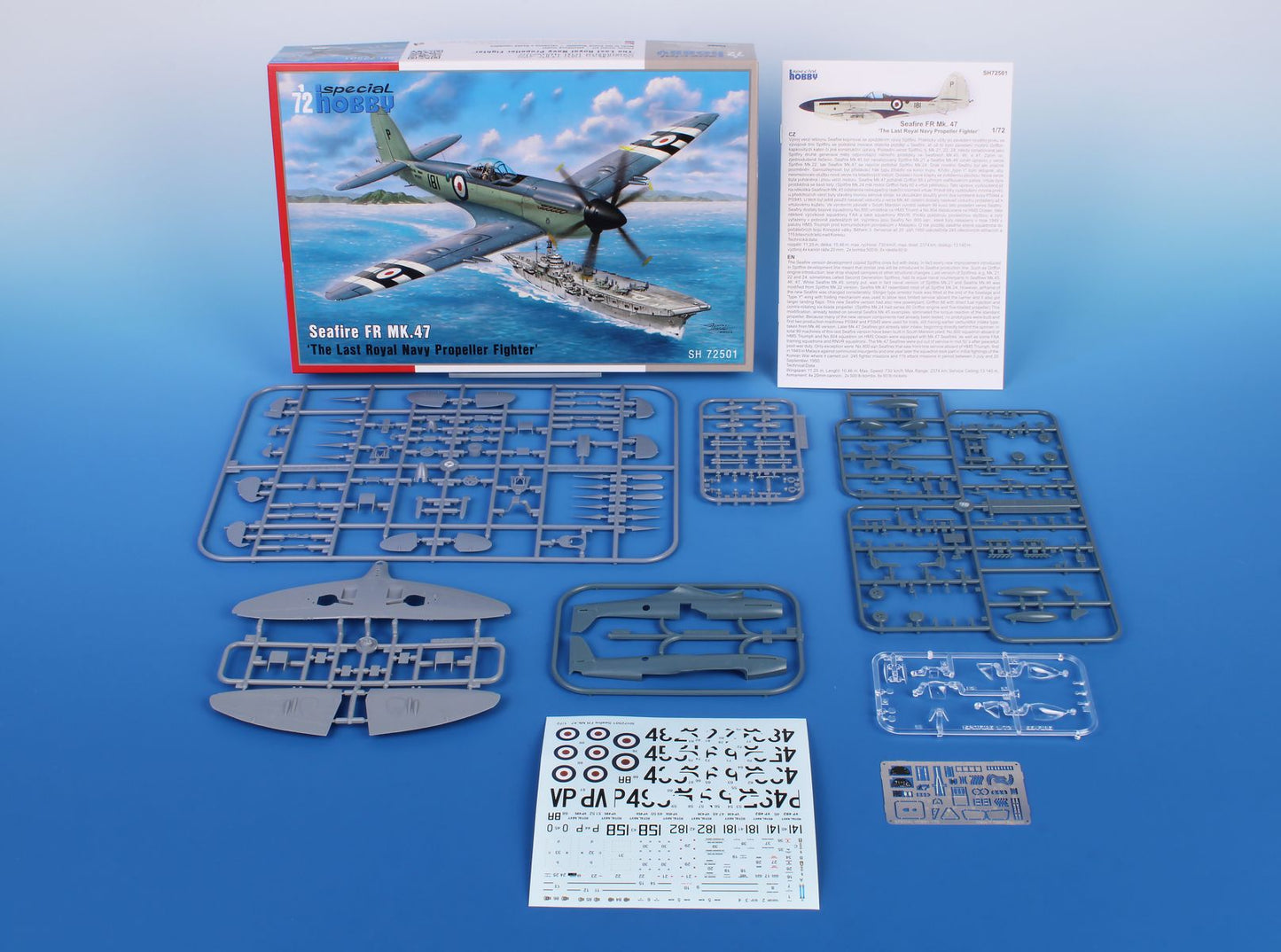 Special Hobby SH 72501 1:72 Supermarine Seafire FR MK.47 The Last Royal Navy Propeller Fighter