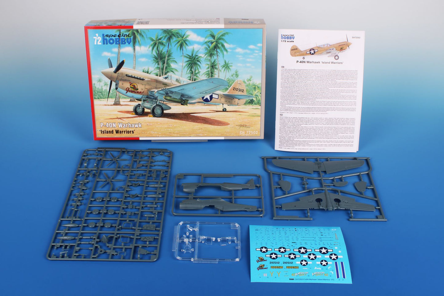 Special Hobby SH 72502 1:72 Curtiss P-40N Warhawk â€˜Island Warriorsâ€™