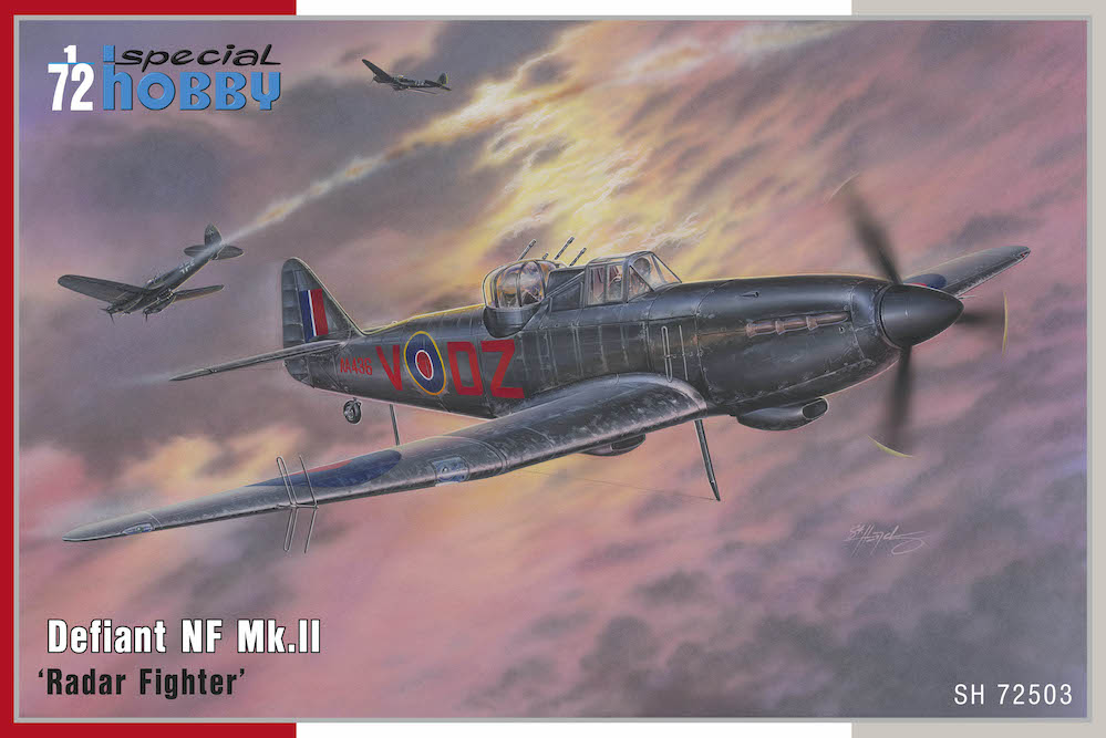 Special Hobby SH 72503 1:72 Boulton-Paul Defiant Mk.II â€˜Radar Fighterâ€™