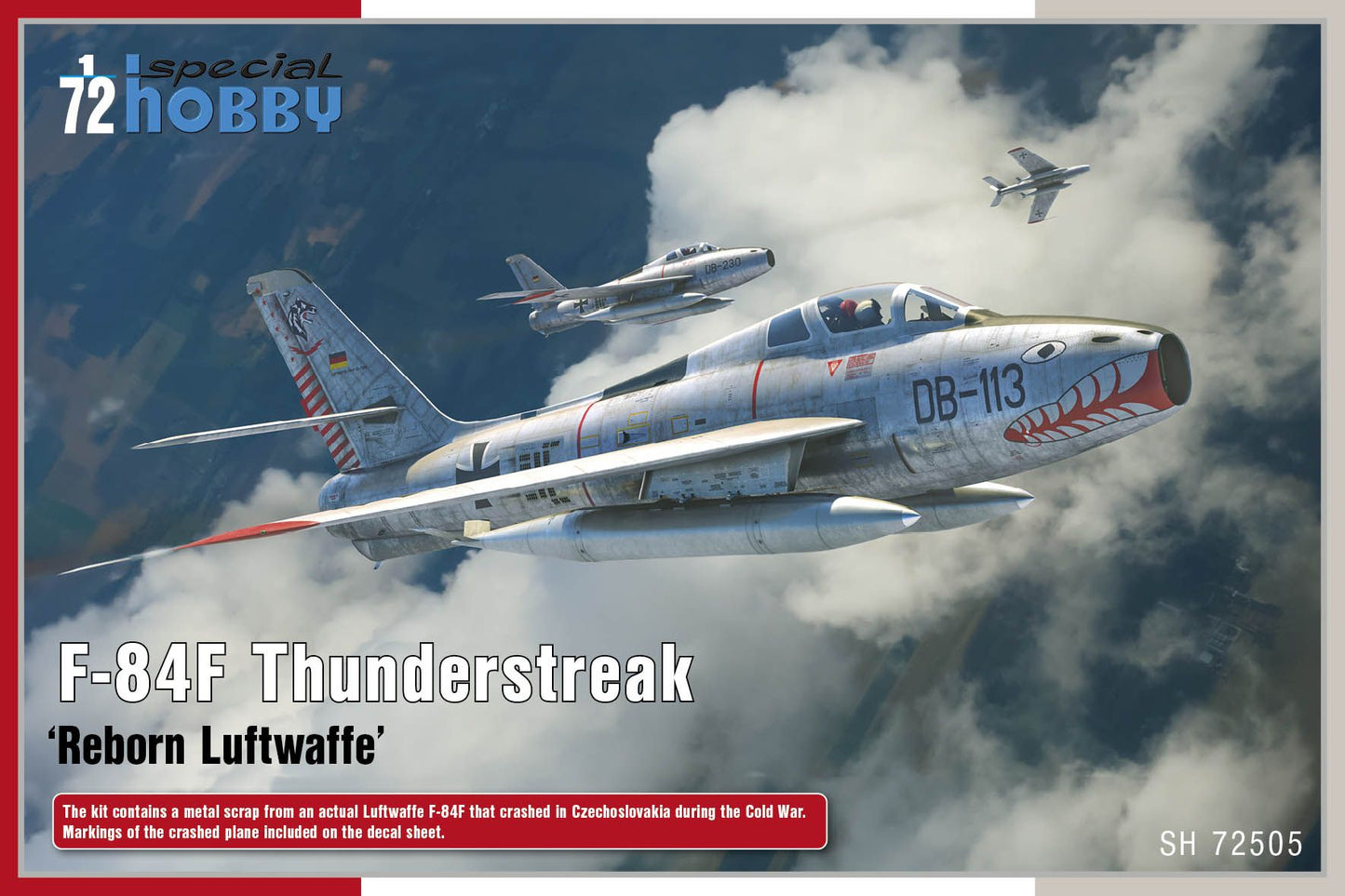 Special Hobby SH 72505 1:72 Republic F-84F Thunderstreak ‘Reborn Luftwaffe’