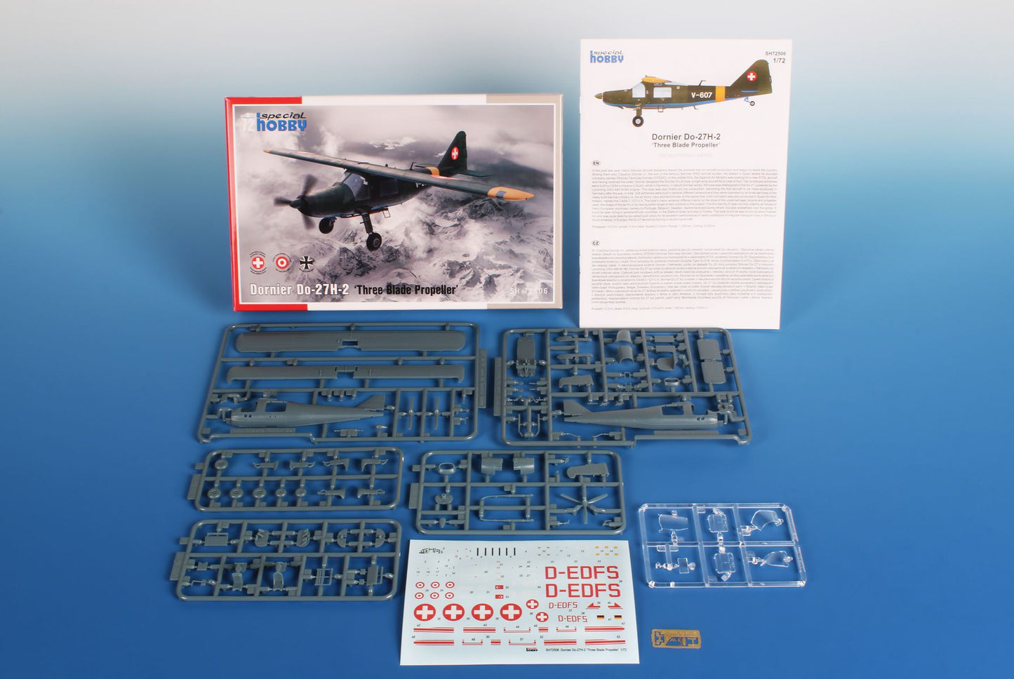 Special Hobby SH 72506 1:72 Dornier Do-27H-2 â€˜Three Blade Propellerâ€™