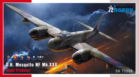 Special Hobby SH72508 1:72 de Havilland DH.98 Mosquito NF Mk.30 ‘The Uhu Hunter’