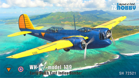 Special Hobby SH 72521 1:72 Martin model 139/WH-1 ‘Early Dutch East Indies Bomber’