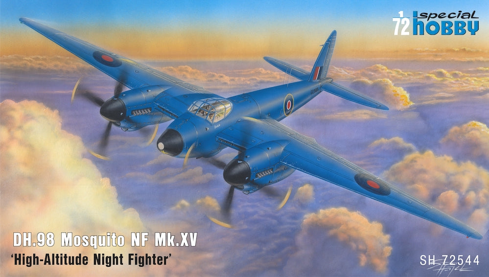 Special Hobby SH 72544 1:72 de Havilland NF Mk.XV Mosquito DH.98 ‘High-Altitude Night Fighter’