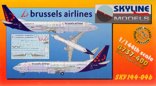 Skyline 14404B 1:144 Boeing 737-400 Brussels Airlines