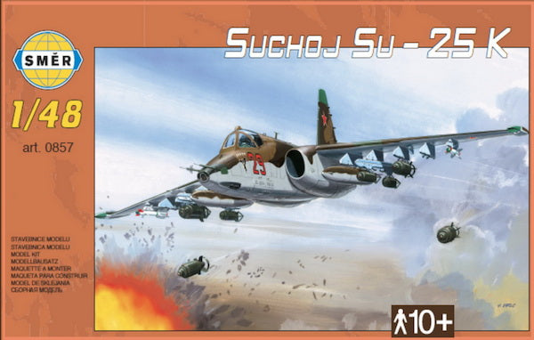 Smer 857 1:48 Sukhoi Su-25K (CzAF, Slovak AF, 2x Soviet AF, Ukrainian AF, Iraqi AF) (ex-OEZ and Kopro (ex KP)