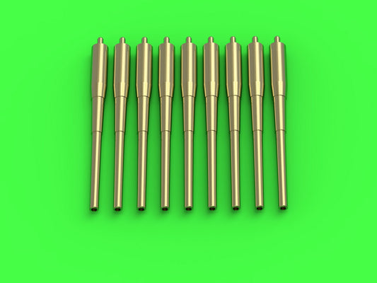 Master SM700-063 1:700 USN 12in/50 (30,5 cm) Mk-8 barrels (9pcs) - Alaska (CB-1) and Guam (CB-2)
