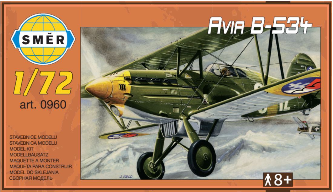 Smer 0960 1:72 Avia B-534 (ex KP)