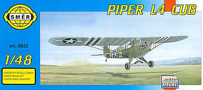 Smer 822 1:48 Piper L-4 Cub