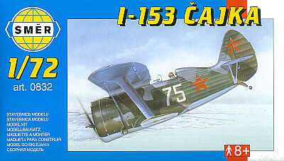 Smer 832 1:72 Polikarpov I-153 Chaika