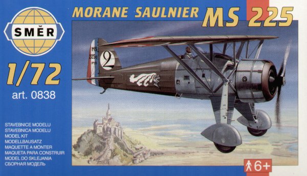 Smer 838 1:72 Morane-Saulnier MS.225