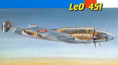Smer 843 1:72 Liore et Olivier LeO 451 (ex Heller)
