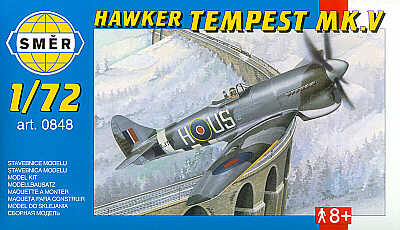 Smer 848 1:72 Hawker Tempest Mk.V