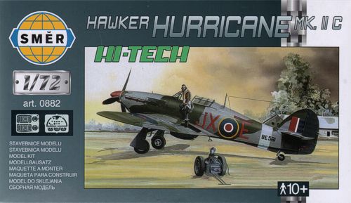 Smer 882 1:72 Hawker Hurricane Mk.IIC with Etched Parts