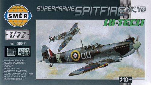 Smer 887 1:72 Supermarine Spitfire Mk.VB with Etched Parts