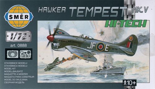 Smer 888 1:72 Hawker Tempest Mk.V with Etched Parts