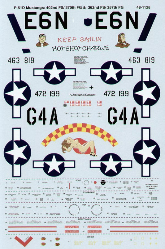 Microscale SS481128 1:48 P-51D Mustang