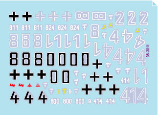 Star Decals 35-3011 1:35 Pz.Kpfw.IV Ausf.D, D/E, E.