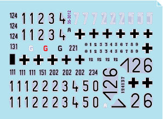 Star Decals 35-3012 1:35 Panthers in the Bulge