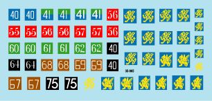 Star Decals 35965 1:35 British 43rd 'Wessex' Infantry Division NW Europe.