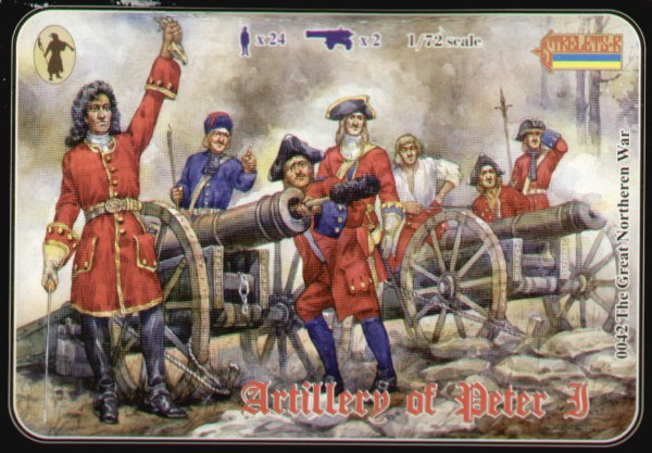 Strelets 042 1:72 Artillery of Peter 1st