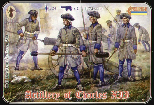 Strelets 043 1:72 Artillery of Charles XII