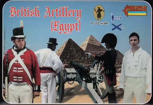 Strelets 079 1:72 Napoleonic British Artillery (Egypt)