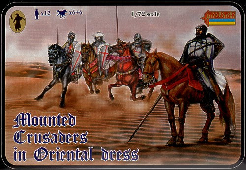 Strelets 104 1:72 Mounted Crusaders in Oriental Dress