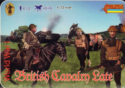 Strelets 114 1:72 WWI British Cavalry (Late War)