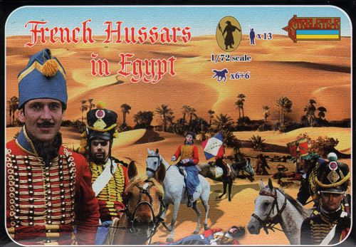 Strelets 118 1:72 Napoleonic French Hussars in Egypt