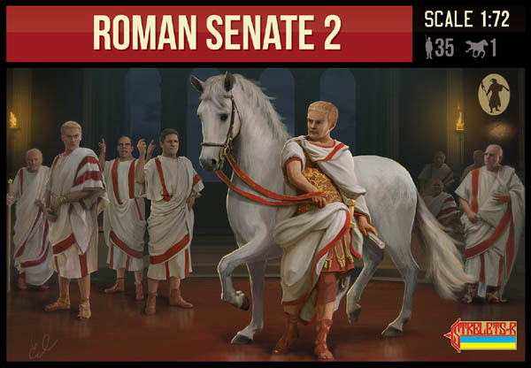 Strelets 138 1:72 Roman Senate 2