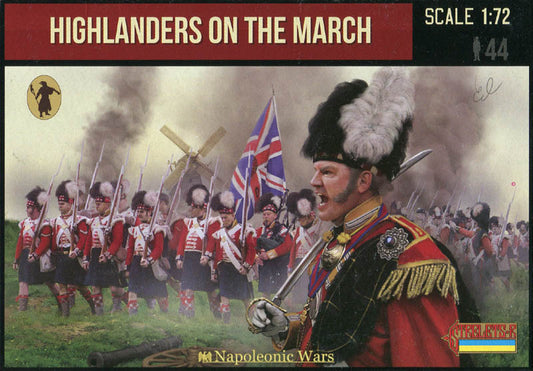 Strelets 140 1:72 Highlanders on the March