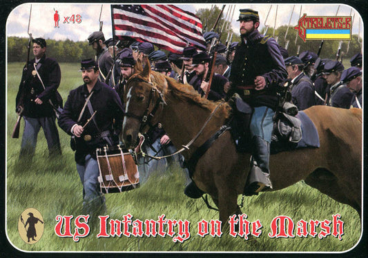 Strelets 149 1:72 American Civil War US Infantry on the March