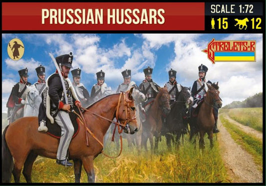 Strelets 155 1:72 Napoleonic Prussian Hussars