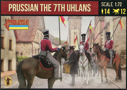 Strelets 161 1:72 Napoleonic Prussian 7th Uhlans