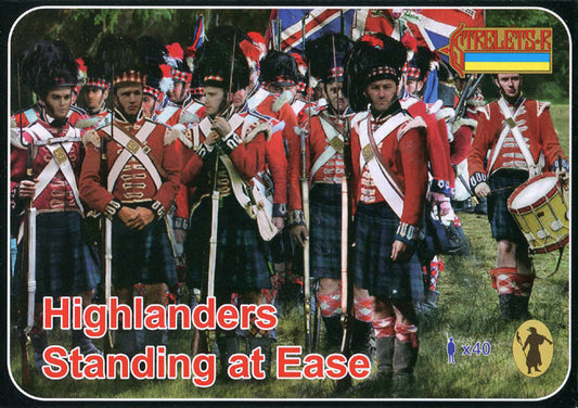 Strelets 163 1:72 Napoleonic Highlanders Standing at Ease