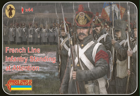 Strelets 184 1:72 French Line Infantry Standing at Attention