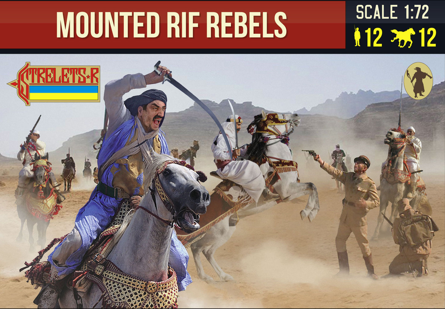 Strelets 190 1:72 Mounted Rif Rebels