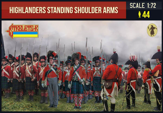 Strelets 199 1:72 Highlanders Standing Shoulder Arms