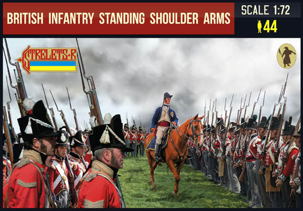 Strelets 202 1:72 British Infantry Standing Shoulder Arms